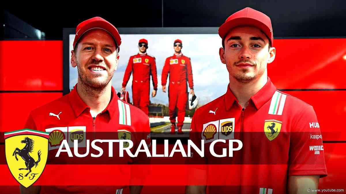 Australian GP - Tifosi, Seb and Charles have a message for you