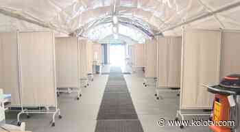 Renown Health deploys medical tent for respiratory screenings - KOLO