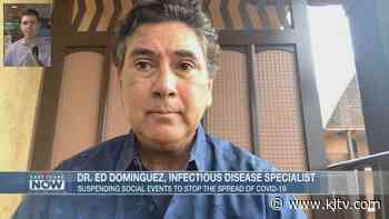 WATCH: East Texas News’ medical contributor discusses closure of venues across US - KLTV