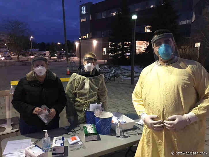 Referral required for patients to be tested at Queensway Carleton COVID-19 drive-thru centre