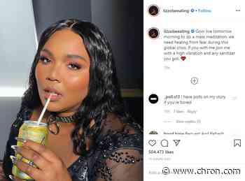 Lizzo plans 'mass meditation' to calm fans' coronavirus fears