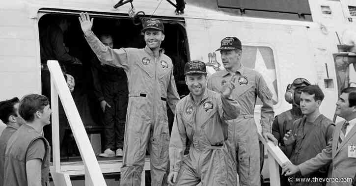 This website lets you relive Apollo 13 in real time through historical transcripts, footage, and audio