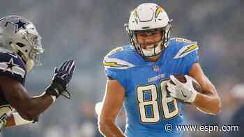 Los Angeles Chargers' 2020 NFL free-agent signings: Hunter Henry gets franchise tag