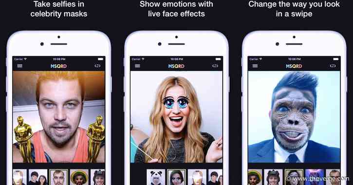 Facebook is shutting down MSQRD, the AR selfie app it acquired in 2016
