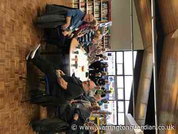 Silver foxes celebrate a year of companionship