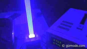 YouTuber Builds the World's Most Powerful Handheld Laser Pointer and It Can Instantly Melt Glass