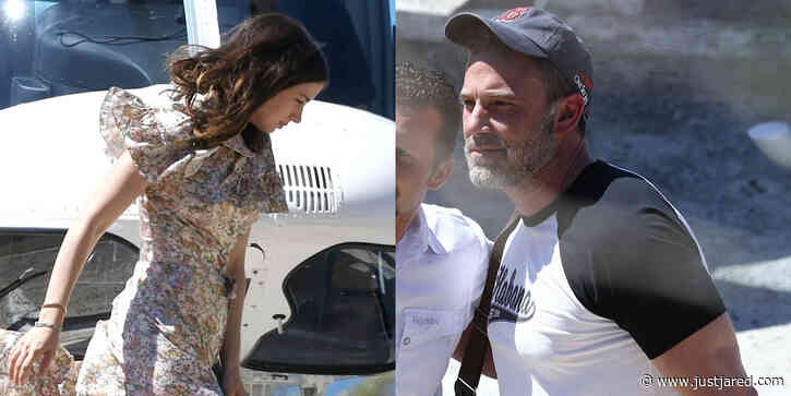 Ben Affleck & Ana de Armas Board a Helicopter to Leave Costa Rica After Vacation
