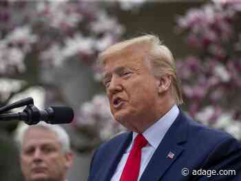 Trump requests meeting with broadcasters and Ad Council to discuss COVID-19