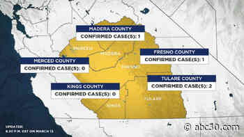 Second person in Tulare County tests positive for COVID-19