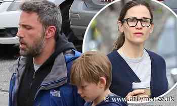 Ben Affleck steps out with his three kids as ex-wife Jennifer Garner supports his new romance