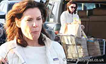 RHONY star Luann de Lesseps stocks up on paper towel as she joins panic shopping crowds