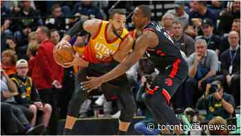 Toronto Raptors' Serge Ibaka builds makeshift gym while in self-quarantine