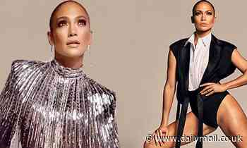 Jennifer Lopez previews her new DSW shoe line in a leggy photo