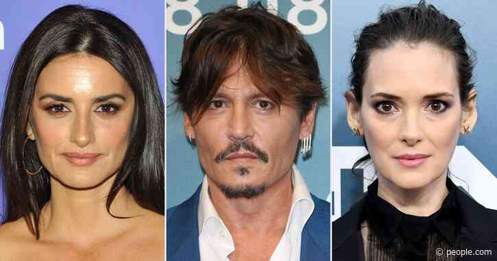 Penélope Cruz and Winona Ryder Defend Johnny Depp in His Defamation Lawsuit Against Amber Heard