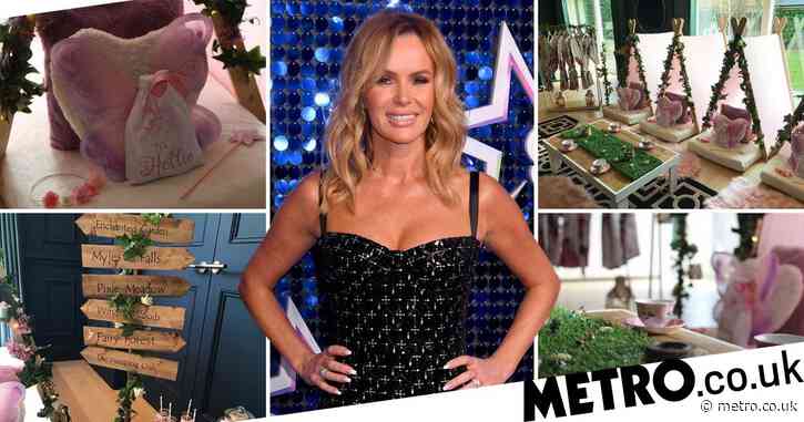 Amanda Holden plans ultimate first sleepover for daughter Hollie