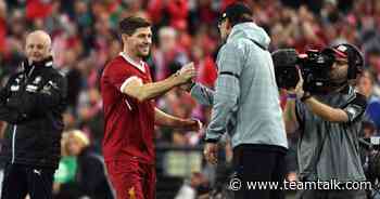 Gerrard reveals key piece of advice Klopp gave him about coaching career - Teamtalk.com