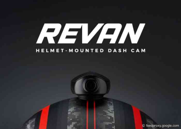 REVAN motorcycle helmet camera hits Kickstarter