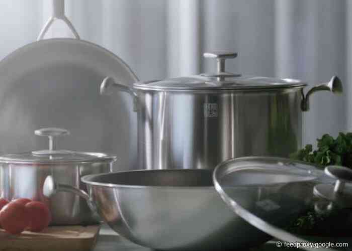 Sentisina microcrystalline titanium cooking pan set