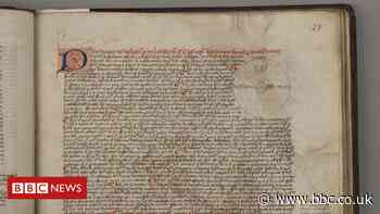 Order to keep 15th Century Lewis of Caerleon manuscript in UK