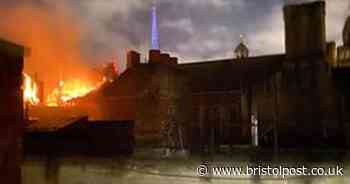 Updates: Police close Bristol city centre roads after major fire