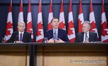 Ottawa commits billions to help people hit by the economic fallout of COVID-19 - Toronto Star