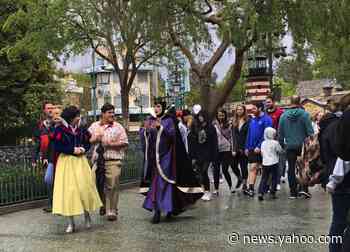 Disneyland visitors savor final day before closure for virus