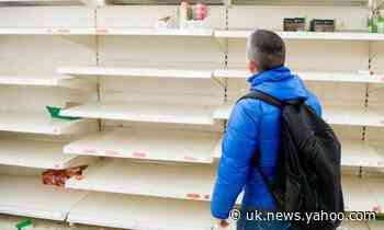 Panic buying sweeps stores despite appeal for responsible shopping