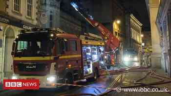 Bristol Guildhall fire: Blaze treated as 'suspicious'