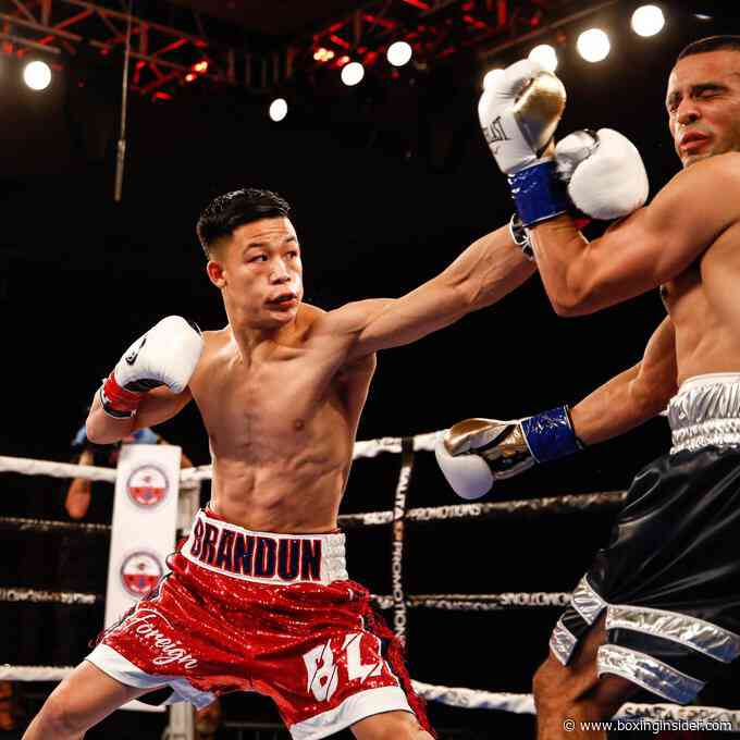 Brandun Lee Easily Scores A Third Round TKO Over Camilo Prieto