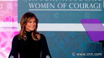 Melania Trump remains largely out of sight as US faces coronavirus crisis