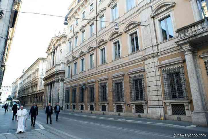Pope leaves Vatican City to pray in one of Rome's basilica: Vatican