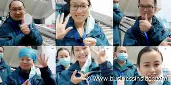 Wuhan medical workers remove masks after last temporary hospital closes - Business Insider - Business Insider