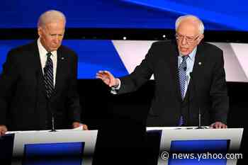 Bernie Sanders and Joe Biden face off in Democratic debate lacking a live audience - updates