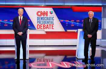 Bernie Sanders and Joe Biden face off in Democratic debate lacking a live audience - updates