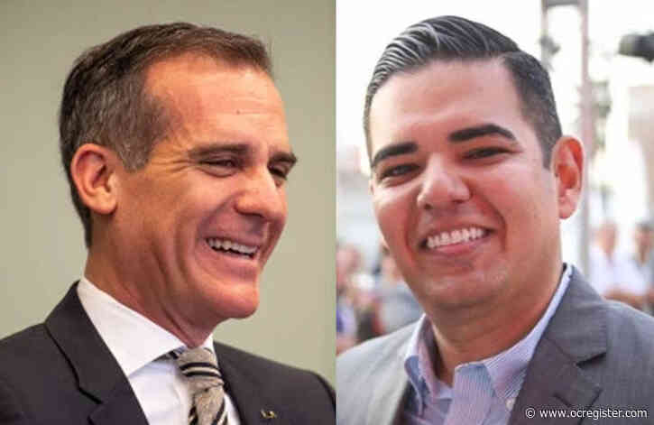Amid coronavirus fear, Garcetti and Garcia embrace governor’s extraordinary orders