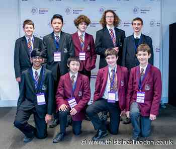Sutton Grammar School hoping to scoop £25,000 tech prize