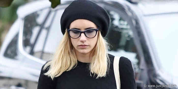 Emma Roberts Picks Up Some Last Minute Things Around Town