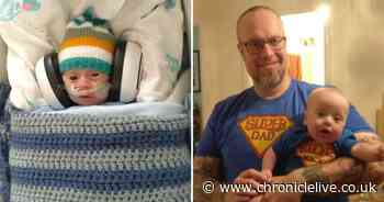 Couple's weekend away turned into two-week stay after son's premature birth