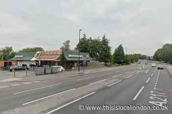 Man arrested on suspicion of attempted murder after police officer hit by car in Sutton