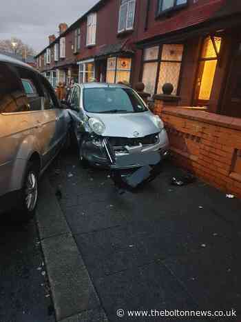 Schoolboy takes dad's car for a spin ­— and crashes into four  vehicles