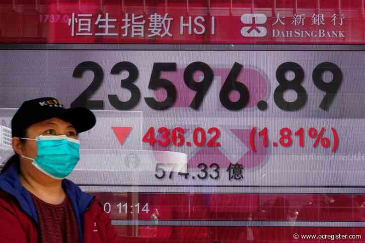 Stock markets slide over fear of virus lockdowns