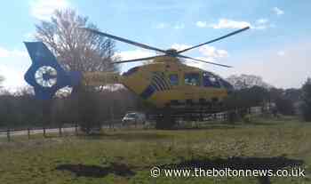 Air ambulance scrambled to incident in Chorley Old Road