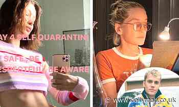 Coronavirus keeps stars at home: Bella Hadid, Sharon Stone, Justin Bieber