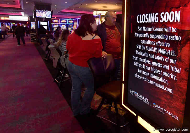 Why are some Southern California casinos still open during coronavirus pandemic?