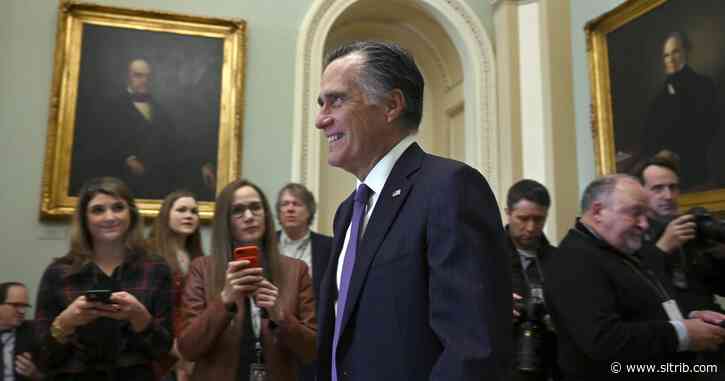 Sen. Mitt Romney proposes immediate $1,000 payment to every adult American because of coronavirus outbreak