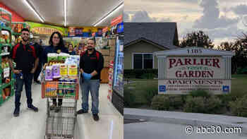 Coronavirus crisis: Grocery stores in Parlier donate food, toilet paper for senior citizens