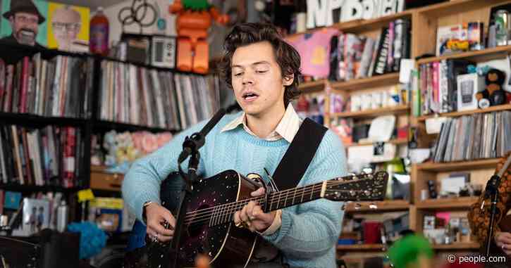 Harry Styles Brings Some ‘Watermelon Sugar’ to NPR’s Tiny Desk Concert