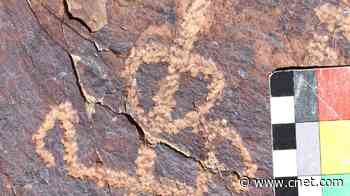 Mysterious 'mantis man' drawing captures ancient fascination with bugs     - CNET