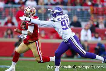 Panthers agree to terms with Stephen Weatherly on two-year deal