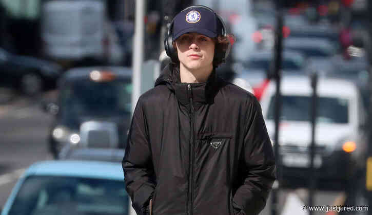 Timothee Chalamet Keeps to Himself While Social Distancing in London